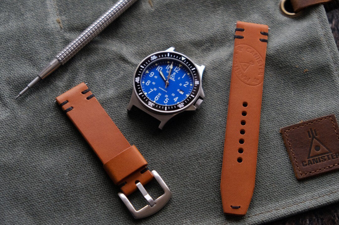 Canister Leather Strap - Canister Watches